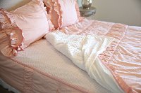Beddy's Queen Vintage Blush Cotton Bedding Collection