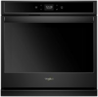 WOS51EC7HB Whirlpool 27 Inch Smart Single Wall Oven with Touchscreen - 4.3 cu. ft. Black