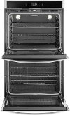 WOD51EC7HS Whirlpool 27 Inch Smart Double Wall Oven with Touchscreen - 8.6 cu. ft. Stainless Steel-5
