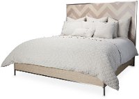 Modern Sand and Oak Queen Bed - Silverlake Village-2