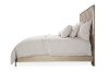 Modern Sand and Oak King Size Bed - Silverlake Village-3