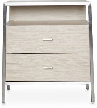 Modern Washed Oak Nightstand - Silverlake Village-4