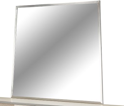 Modern Silver Mirror - Silverlake Village