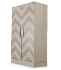 Modern Sand and Oak Shoe Cabinet - Silverlake Village