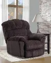Traditional Mocha Brown Manual Rocker Recliner - Easy Rider