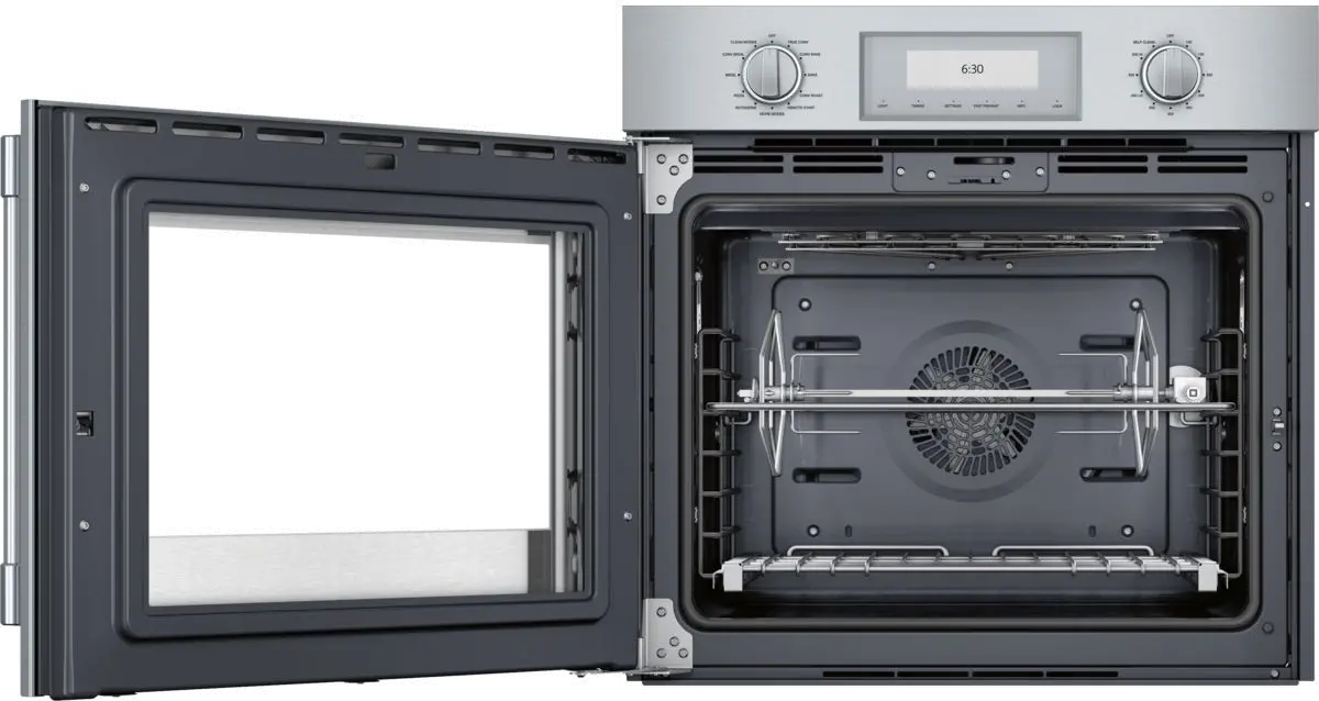 POD301LW Thermador 30 Inch Single Wall Oven with Right Side Handle - 4.5 cu. ft. Stainless Steel-2
