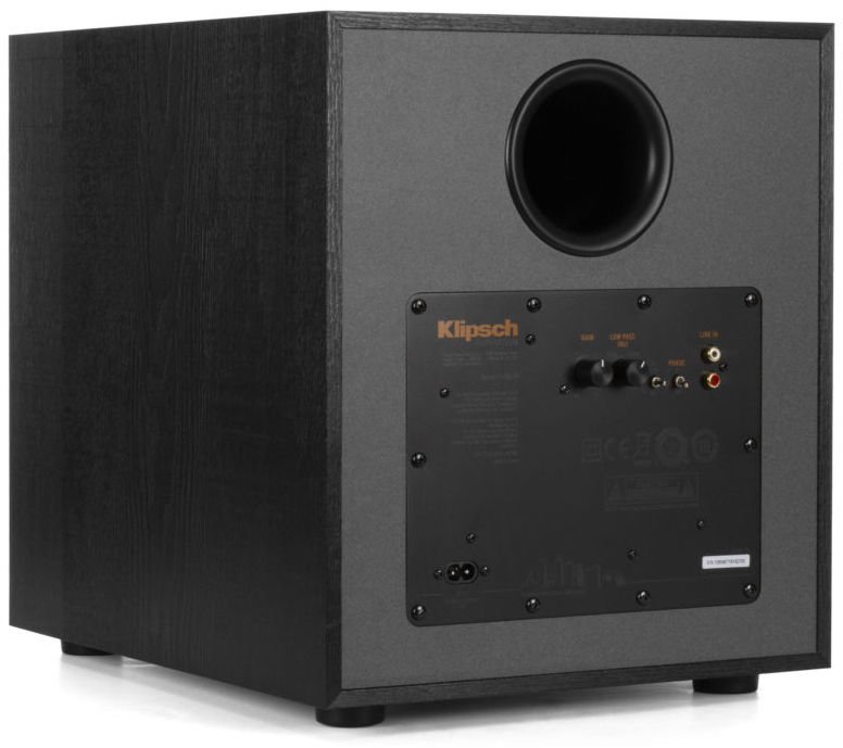 R-100SW/BLACK SUBWOOFER Klipsch R-100SW 10 Inch Subwoofer-5