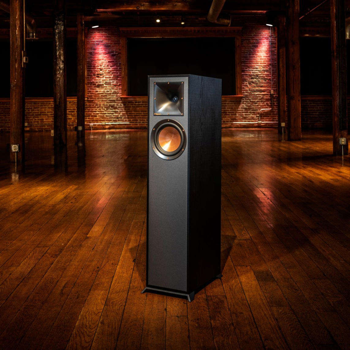 R-610F FLOOR SPEAKER BLACK Klipsch R-610F Floorstanding Speaker-2