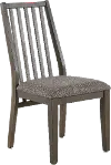 Hartford Gray Slat Back Dining Room Chair