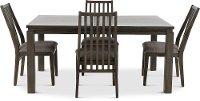 Contemporary Gray 5 Piece Dining Set - Hartford