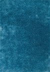 Clearance 5 x 7 Medium Laguna Blue Indoor-Outdoor Shag Rug - Key West