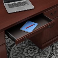 Harvest Cherry 2 Piece Office Desk Set - Birmingham Executive-5