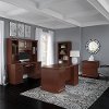 Harvest Cherry 5 Piece Office Desk Set - Birmingham Executive