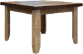 Antique Rustic Dining Room Table