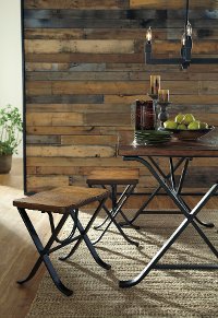 Brown 5 Piece Dining Set - Freimore-2