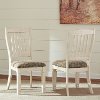 Set of 2 Antique White Upholstered Dining Chairs - Bolanburg