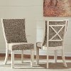 Set of 2 Antique White Upholstered Dining Chairs - Bolanburg