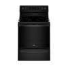 WFE510S0HB Whirlpool 5.3 cu. ft. Electric Range with Adjustable Self Cleaning - Black-1