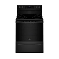 WFE510S0HB Whirlpool 5.3 cu. ft. Electric Range with Adjustable Self Cleaning - Black