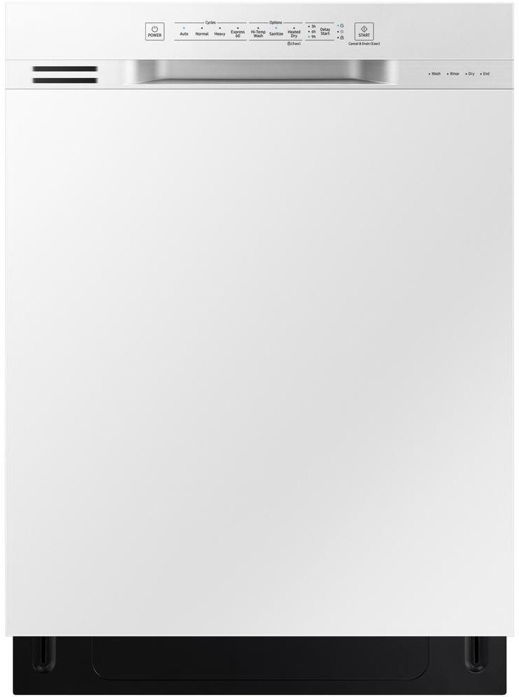 DW80N3030UW Samsung 24 Inch Built In Dishwasher - White-1