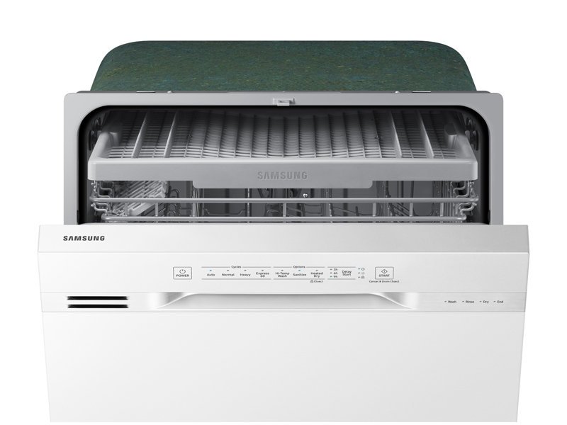 DW80N3030UW Samsung 24 Inch Built In Dishwasher - White-3