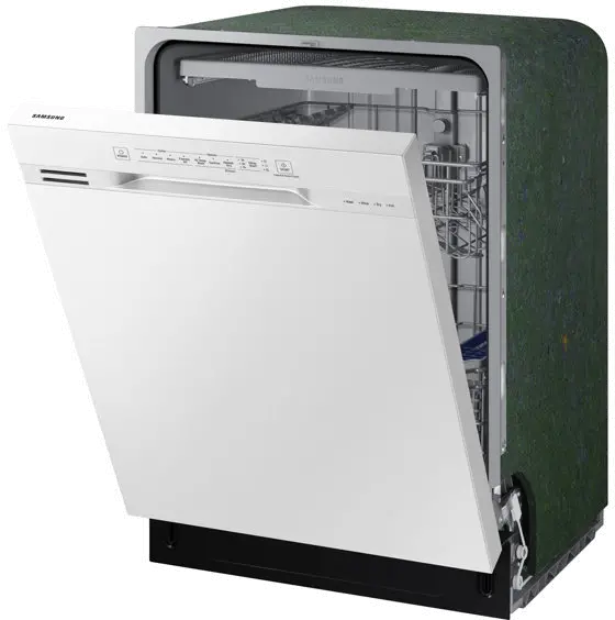 DW80N3030UW Samsung Front Control Dishwasher - White-2