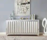 Glitz & Glam Silver Cabinet