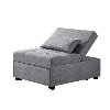 Contemporary Gray Teen Dozer Chair-2