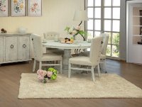 Ivory Upholstered Dining Chair - Bonanza-2