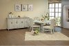Clearance Ivory 5 Piece Round Dining Set - Bonanza