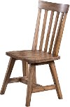 1882 Walnut Brown Dining Room Chair - Aspen