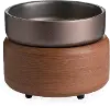 Pewter Walnut 2-In-1 Fragrance Warmer