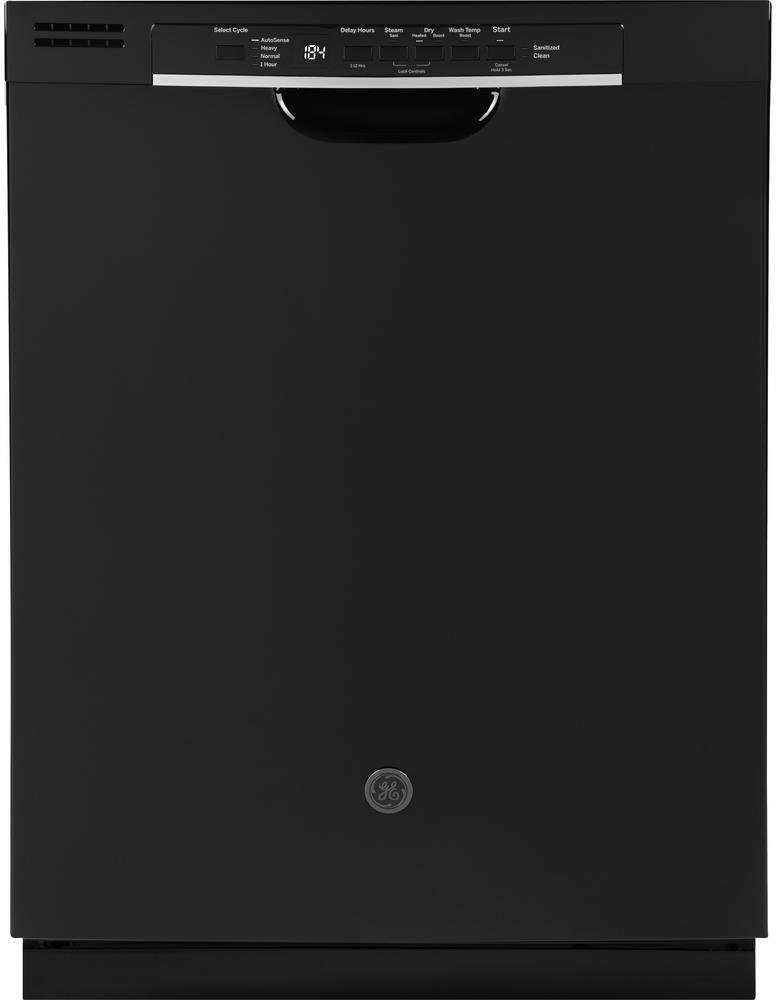 GDF530PGMBB GE Dishwasher with Pocket Handle - Black-1