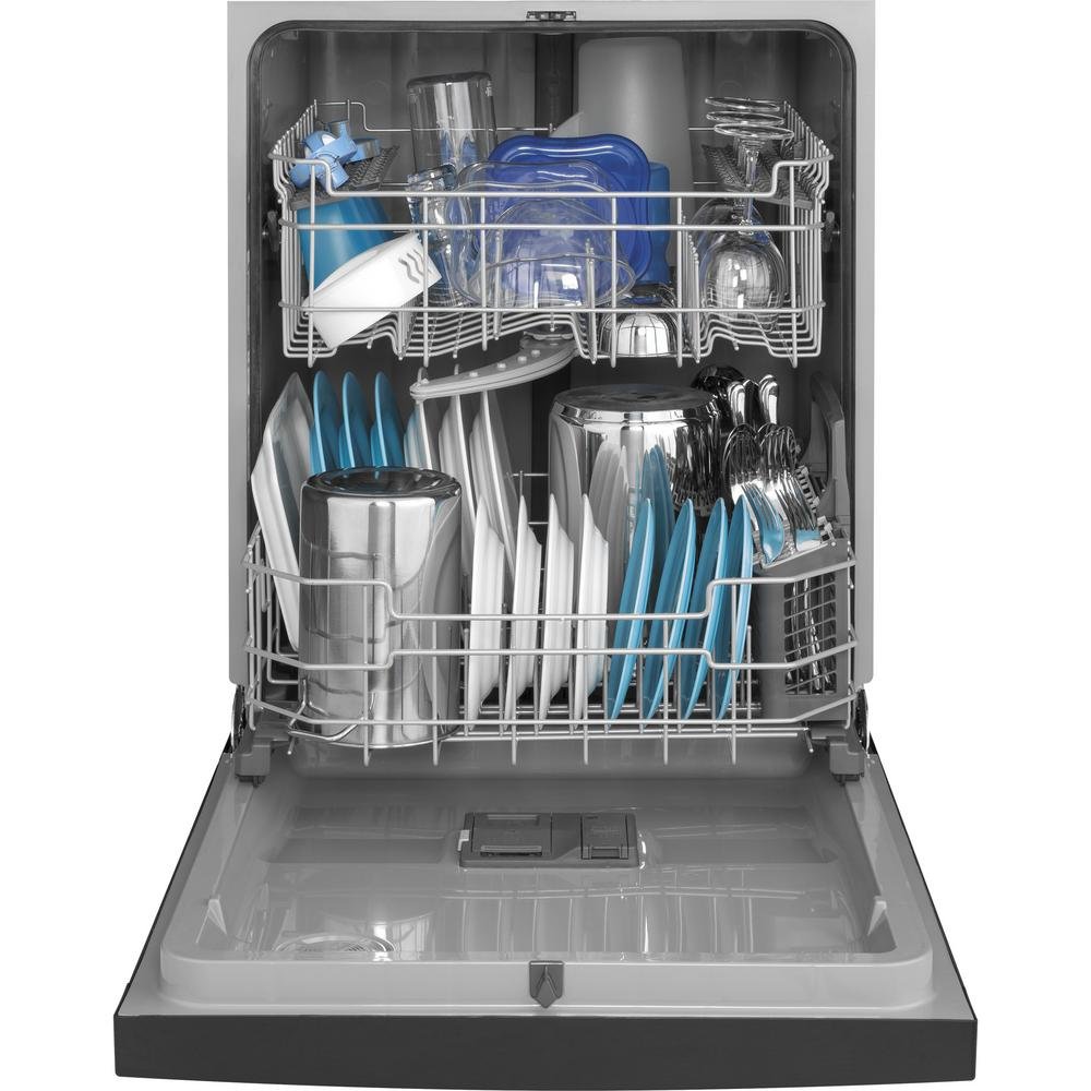 GDF530PGMBB GE Dishwasher with Pocket Handle - Black-2
