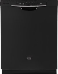 GDF530PGMBB GE Dishwasher with Recessed Handle - Black