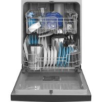 GDF530PGMBB GE Dishwasher with Recessed Handle - Black-2