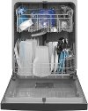 GDF530PGMBB GE Dishwasher with Recessed Handle - Black-4