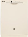GDF530PGMCC GE Dishwasher with Pocket Handle - Biscuit