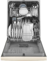 GDF530PGMCC GE Dishwasher with Pocket Handle - Biscuit-2