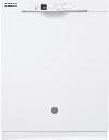 GDF530PGMWW GE Front Control Dishwasher with Steam - White