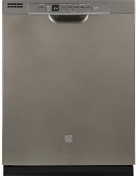 GDF530PMMES GE Dishwasher with Pocket Handle - Slate