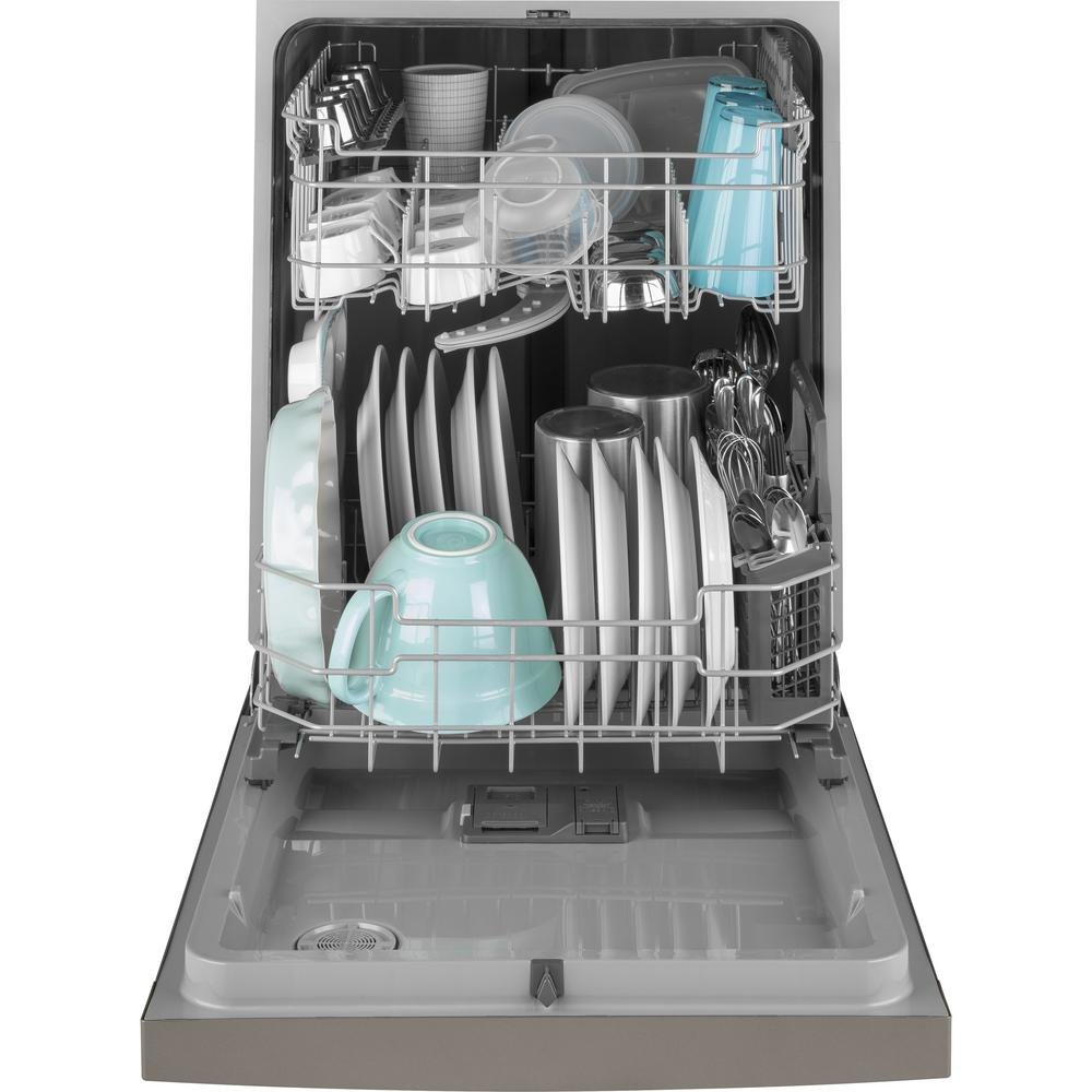 GDF530PMMES GE Dishwasher with Pocket Handle - Slate-2