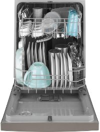 GDF530PMMES GE Dishwasher with Pocket Handle - Slate-2