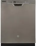 GDF530PMMES GE Front Control Dishwasher - Slate