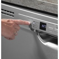 GDF630PFMDS GE Front Control Dishwasher 3rd Rack - Black Slate