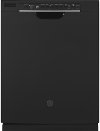 GDF630PGMBB GE Dishwasher with Sanitize Cycle - 24 Inch, Black