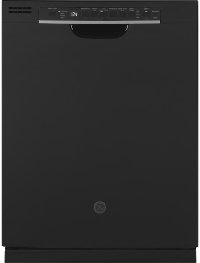 GDF630PGMBB GE Dishwasher with Sanitize Cycle - 24 Inch, Black