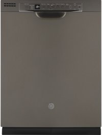 GDF630PMMES GE Dishwasher with Sanitize Cycle - 24 Inch, Slate