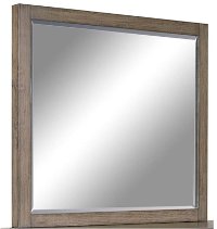 Modern Gray Mirror - Modern Loft