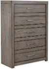 Modern Brownstone Gray Chest of Drawers - Modern Loft